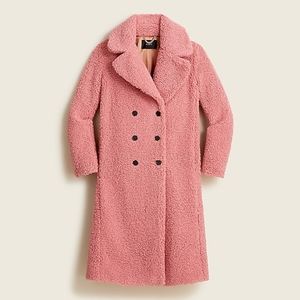 J. Crew Pink Teddy Jacket